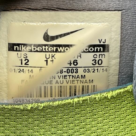 Nike Free 5.0 Shoes Mens Size 12 Gray Running Comfort Walking Gym Sneakers - Picture 8 of 8